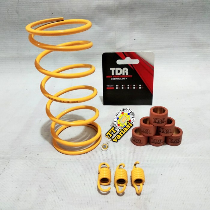 Paketan Upgrade Cvt Beat Fi - Scoopy Fi - Vario 110 Led Tdr Racing