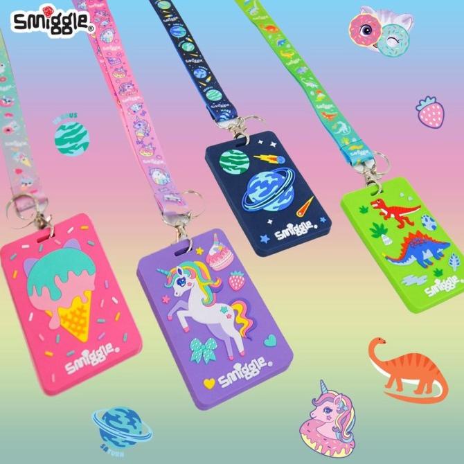 

Smiggle Bag Tag Card Holder dengan Tali Lanyard