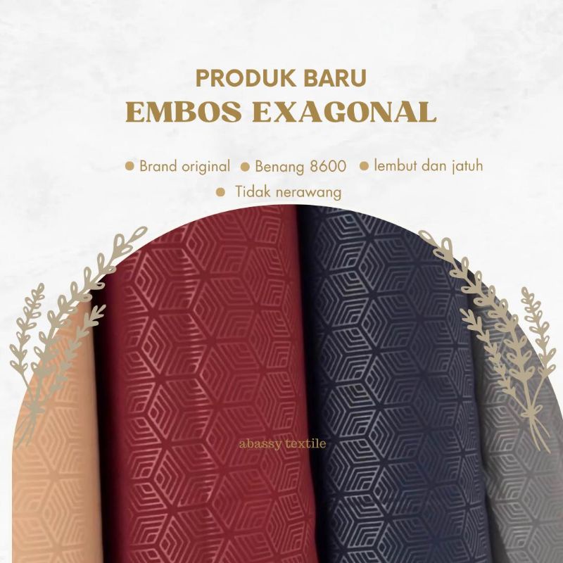 kain embos exagon - kain wolfis embos motif exagon - kain embos - embos