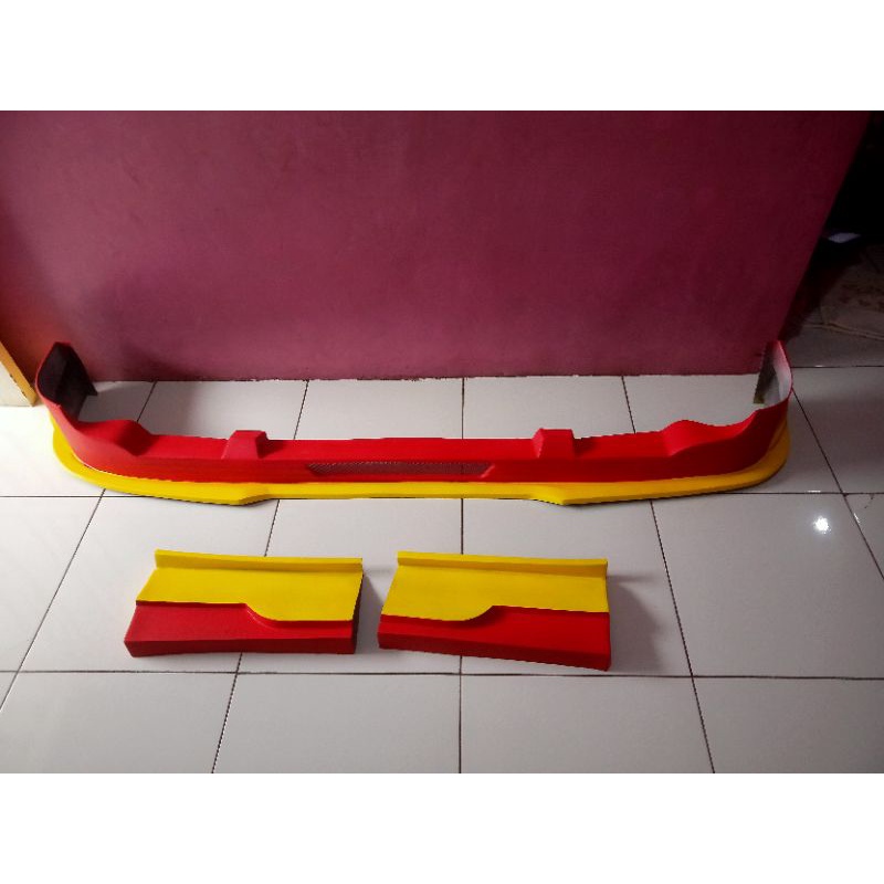 tambahan bemper winglet truk ragssa canter Dyna elf