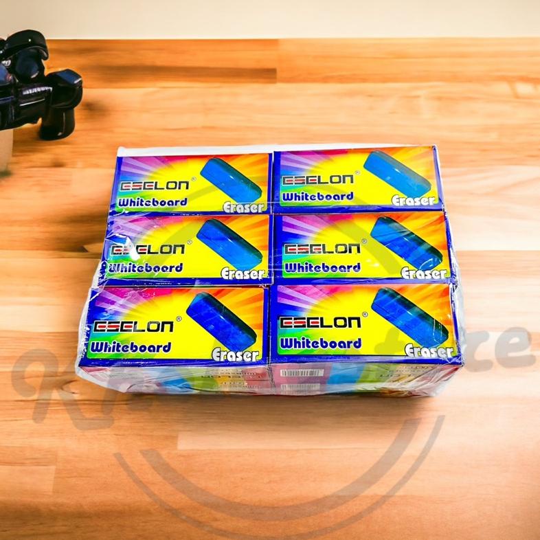 

Big Sale (12 pcs) Penghapus Papan Tulis Whiteboard Eselon Kecil ,,