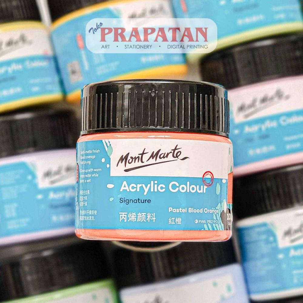 

Terbaik! Cat Akrilik Mont Marte PASTEL Signature 100ml | Mont Marte Acrylic ,,