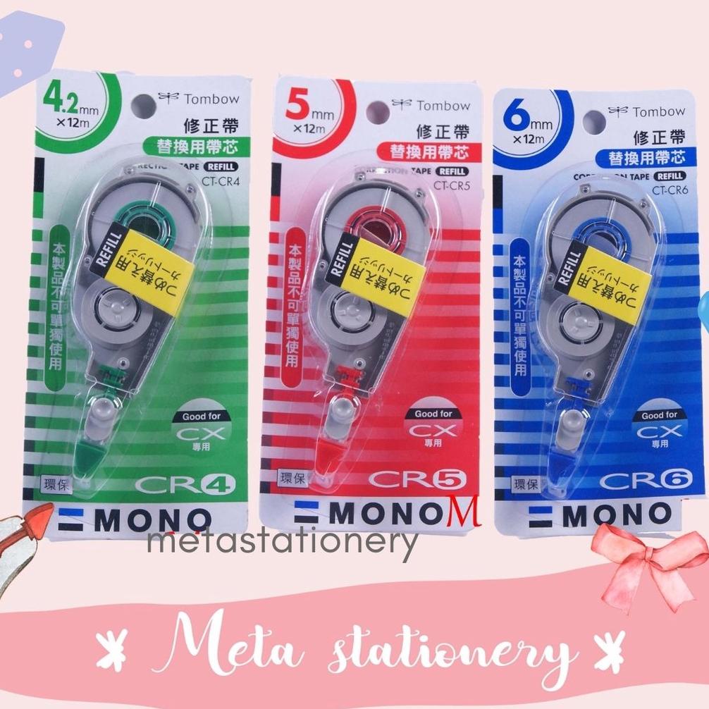 

Model Baru Refill Correction Tape / Tipex Tombow Mono CT-CX !!