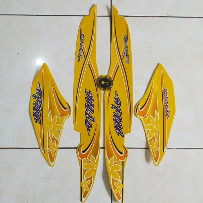Striping Stiker Lis Body Mio Sporty 2004 Original Lospak Warna Kuning