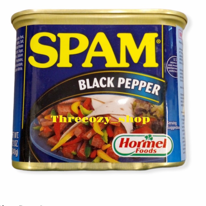 

spam black pepper hormel 340gr
