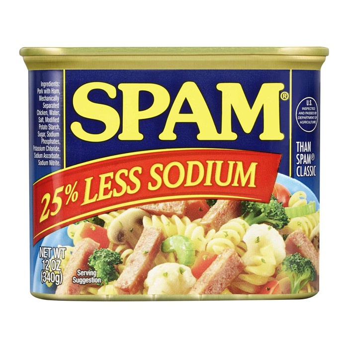 

Hormel Foods - SPAM LESS SODIUM - 340 gram - NON HALAL