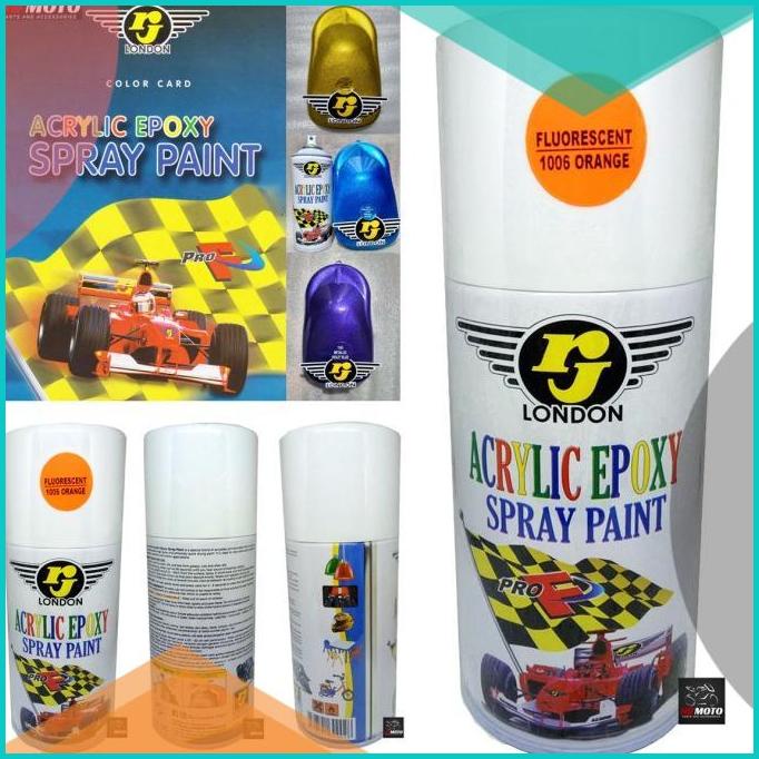 1006 FLUORESCENT ORANGE/Cat Semprot RJ LONDON 1006 FLUORESCENT ORANGE