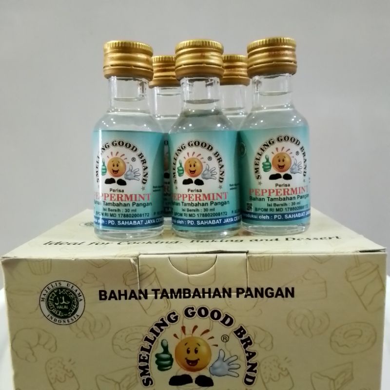 

Smelling Good Brand Bahan Pangan Perisa Peppermint 30ml