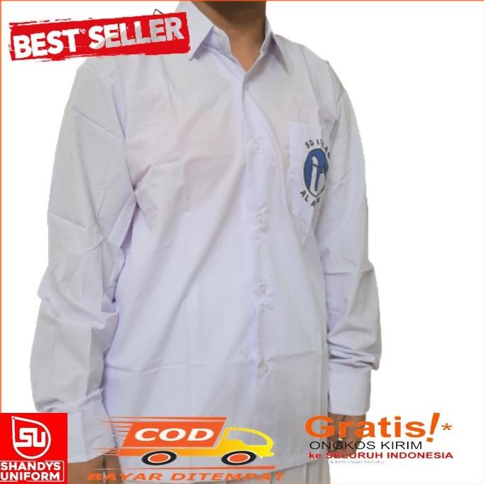 SERAGAM SEKOLAH SD PUTIH AL AZHAR / BAJU SERAGAM AL AZHAR