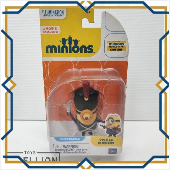 [FMS] Thinkway Toys Minions VIVE LE MINION Action Figure