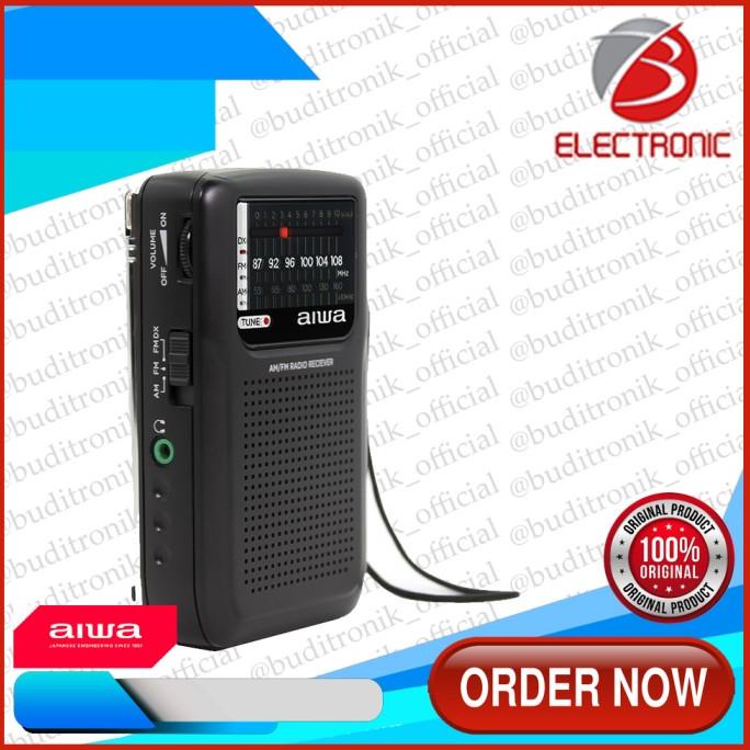 Radio Aiwa Rs-33 Pocket AM/FM Radio Portable Original