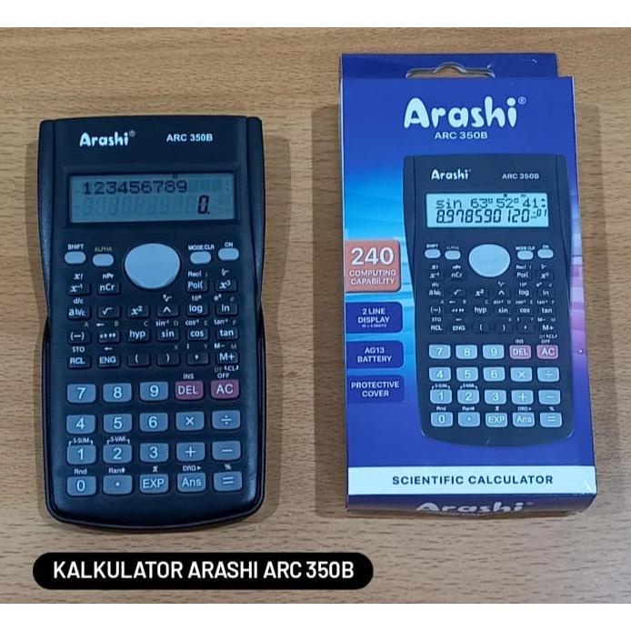 

TERMURAH Arashi Kalkulator Scientific ARC-350B SALE