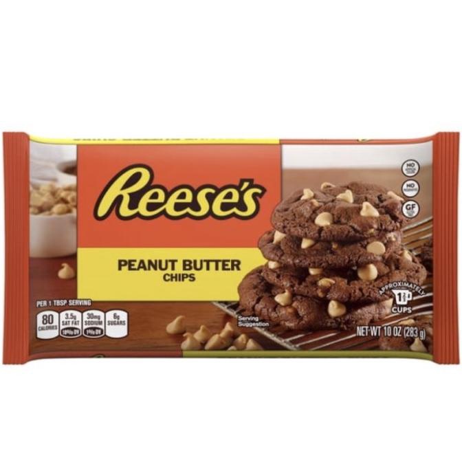 

Laris Reese's peanut butter baking chips 10 oz