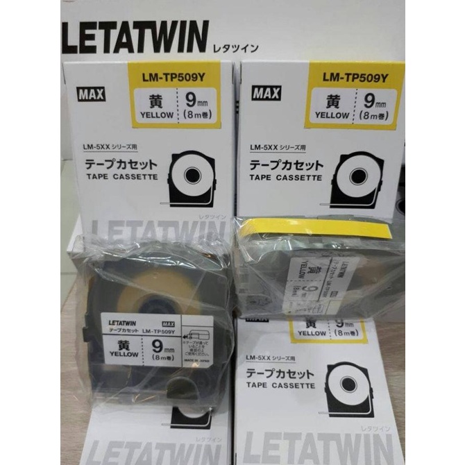 Letatwin Tape Casette LM-TP509Y / Label Letatwin