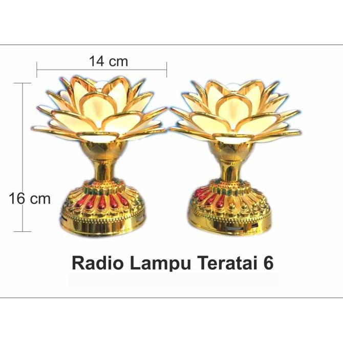 Radio Lampu Teratai berisi 66 lagu / doa Buddha radio radio