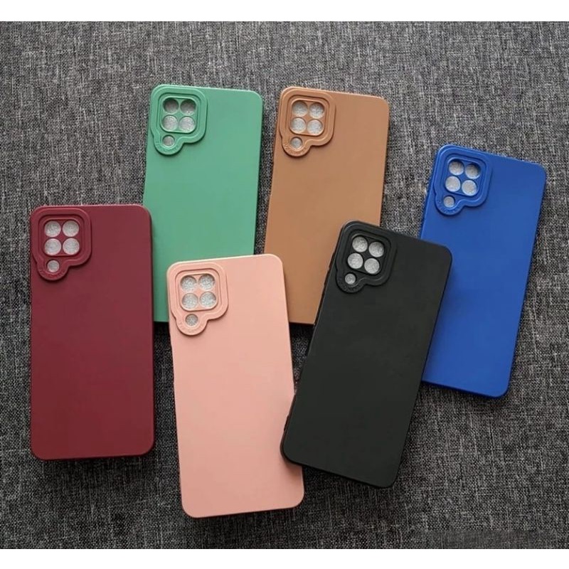 Recommended Softcase Pro Camira Type Hp Samsung A12/M12/A22 4G A225F /A22 5G M32 Silicone Caseng