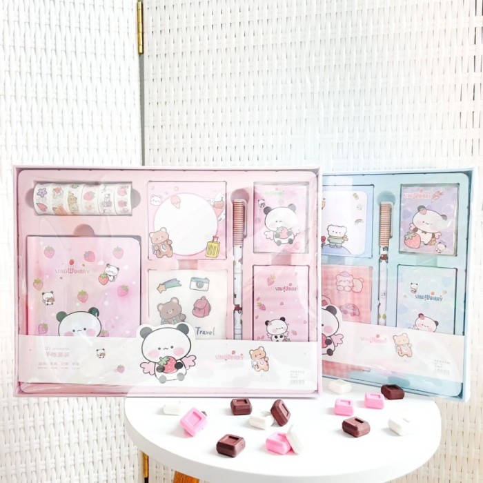 

SALE PAKET JURNAL 7IN1 MOTIF BUNNY KELINCI PAKET BOX STATIONARY LENGKAP ISI Termurah