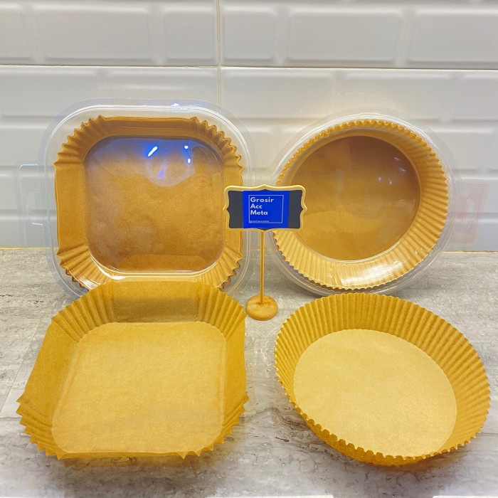 Promo 50Pcs Kertas Airfryer / Kertas Anti Lengket Airfryer / Alas Airfryer