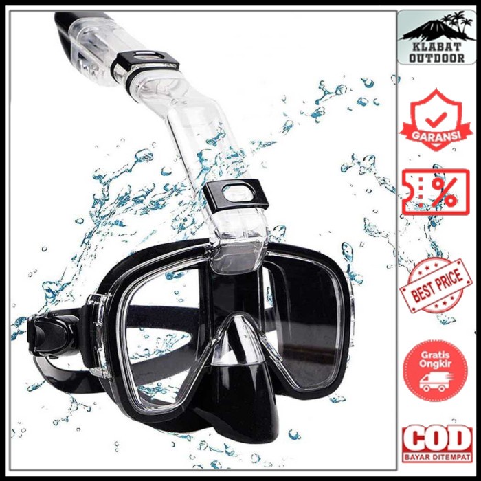 Promo Kacamata Selam Anti Kabut Scuba Diving Kaca Mata Snorkeling Goggles