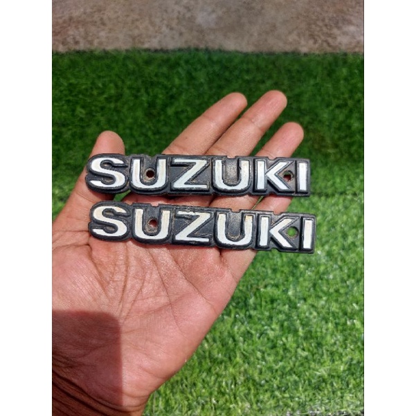 Emblem Tangki Suzuki Rc 80 Rc 100 Original