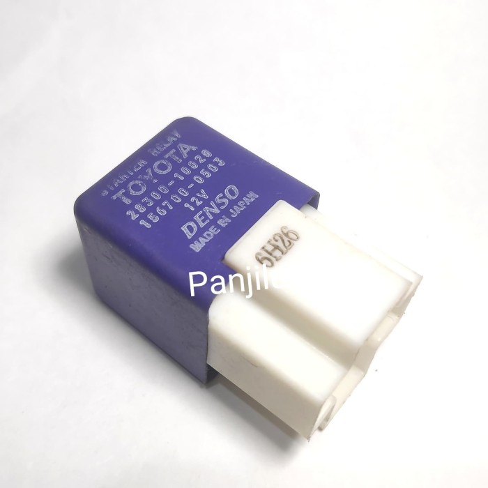 Baru Relay Starter Untuk Mobil Toyota Kijang Efi, Vios Thn 2006,Dll