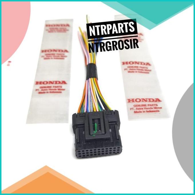 Socket ecu ecm ahm beat esp beat pop scoopy K25G-601 stater kasar 16no