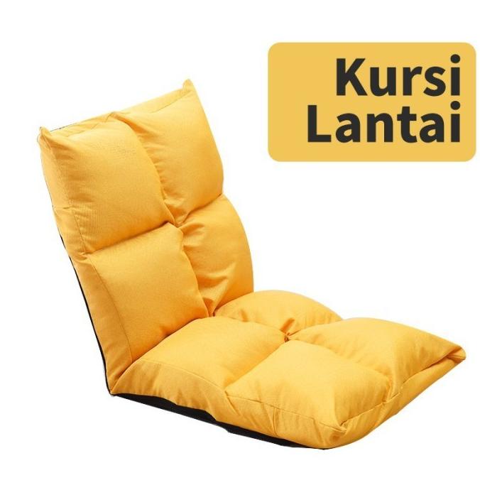 Kursi Santai Lipat lesehan senderan lantai sofa depan tv minimalis