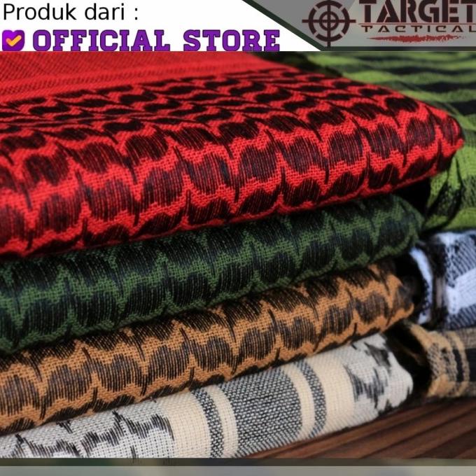 Sorban Tactical Shemagh Scarf Syal Muslim Army Loreng Baju Koko