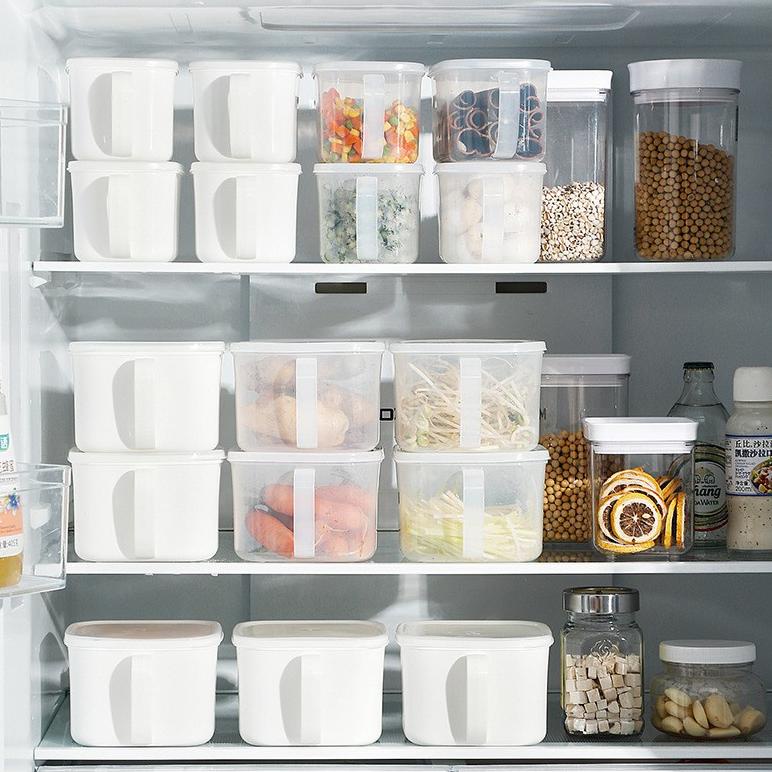 YHOME Toples Plastik Murah Bening Kotak Kecil Makanan Ringan Unik Kulkas Import Kontainer Lucu Y154