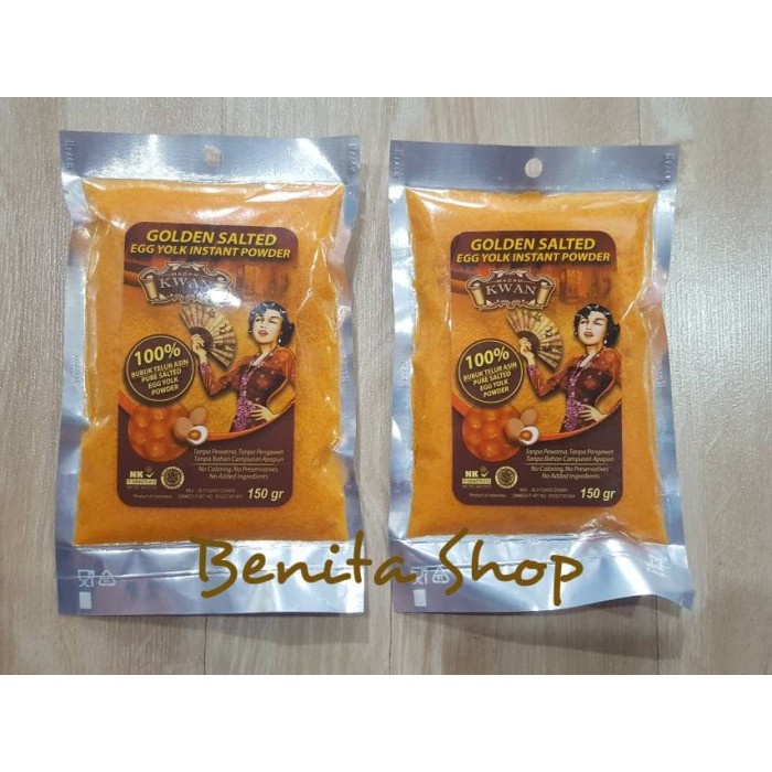 

Telur Asin Powder Madam Kwan (Golden Salted Egg Powder)