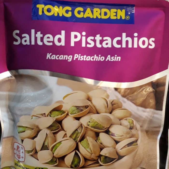 

Kacang Pistachio Asin Tong Garden Salted Pistachios 140G