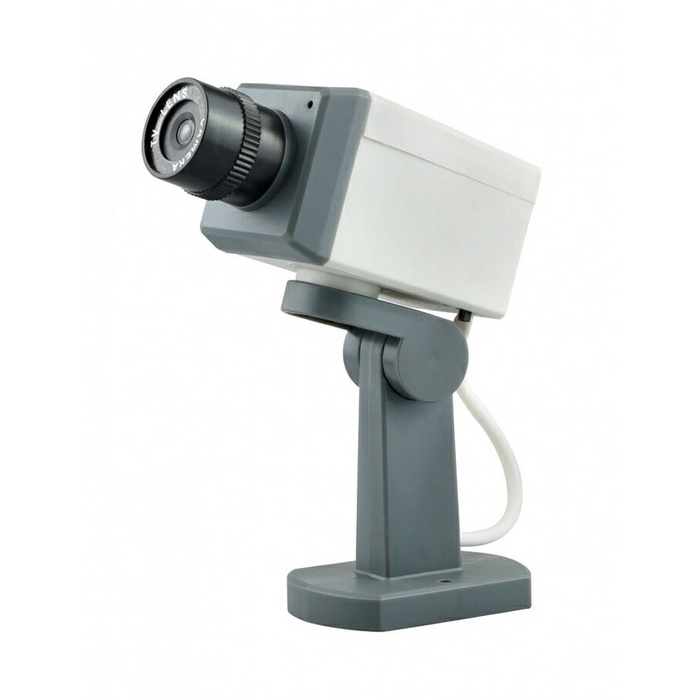 FAKE DUMMY SURVEILLANCE CCTV CAMERA WITH MOTION SENSOR