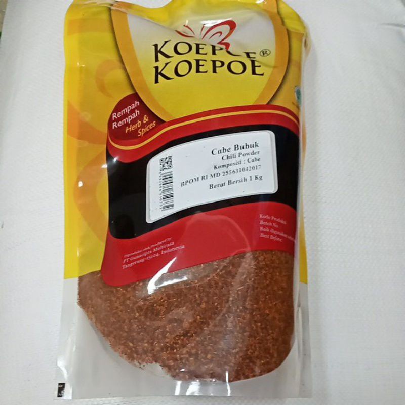 

Bubuk Cabe (Chilli Powder) Koepoe 1 Kg
