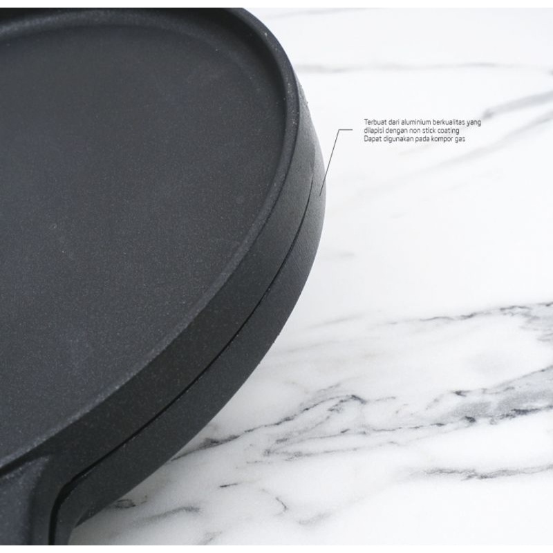 Set Alat Cetak Waffle & Pancake / Crepe Tanpa Listrik - Akebonno Square Waffle Maker & Egg Roll