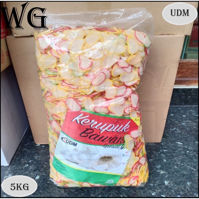 

Kerupuk - Kerupuk Bawang Warna-Warni Udm - 5Kg