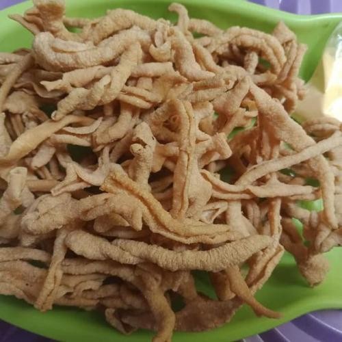 

Keripik - Keripik Kripik Usus Tanpa Tepung 1 Kg