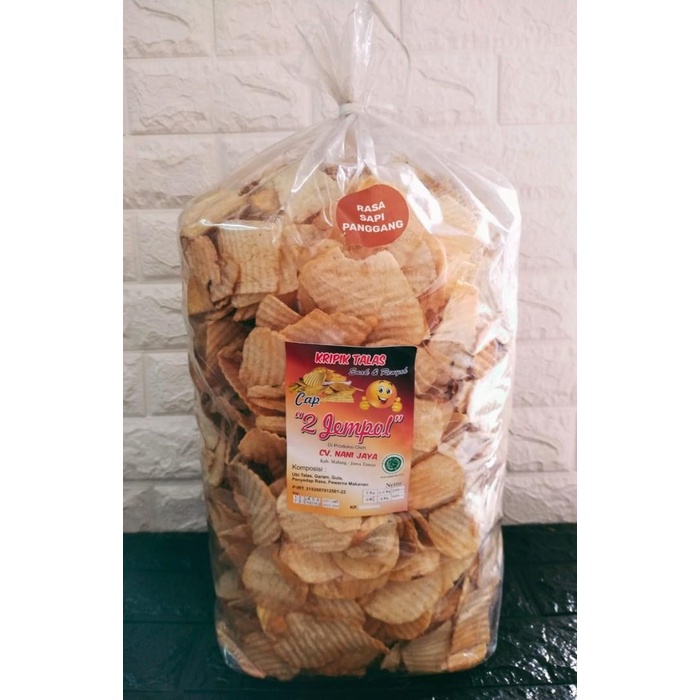 

Keripik - Ready Stok Keripik Talas Gelombang Sapi Panggang 3Kg [Best Seller