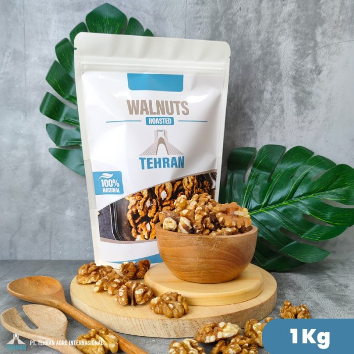 

Kacang - Roasted Walnut Broken Import 1Kg Kacang Walnut Panggang