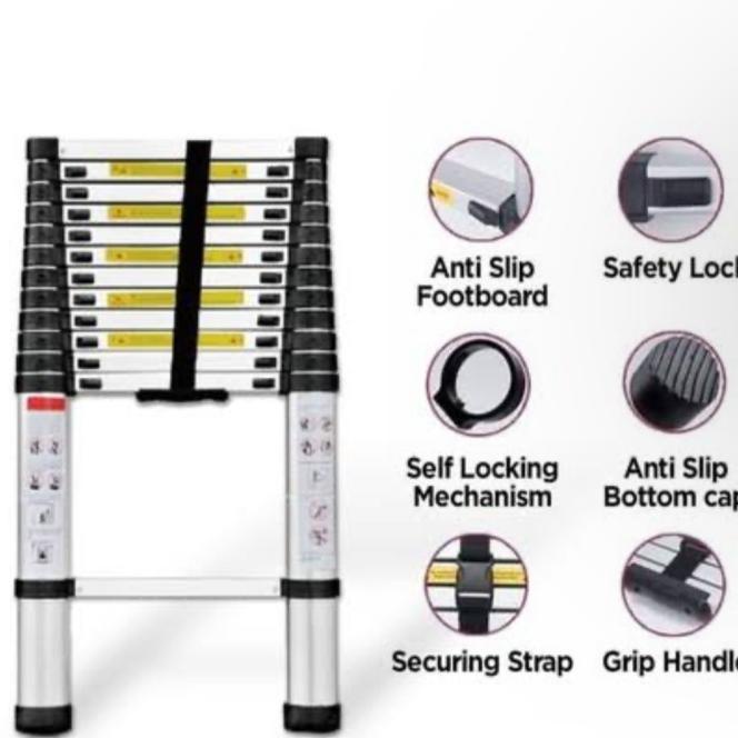 Tangga Teleskopik 4.4M