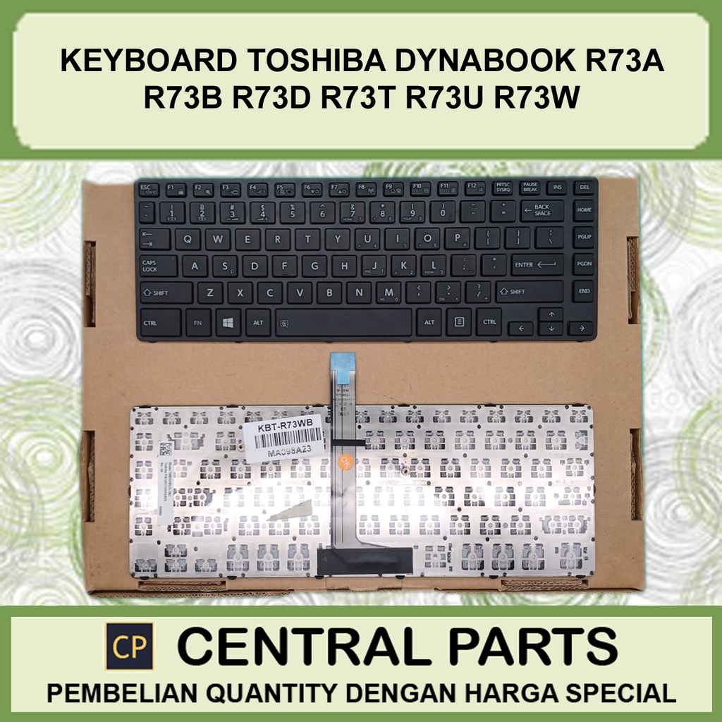 Keyboard Toshiba Dynabook R73A R73B R73D R73T R73U R73W