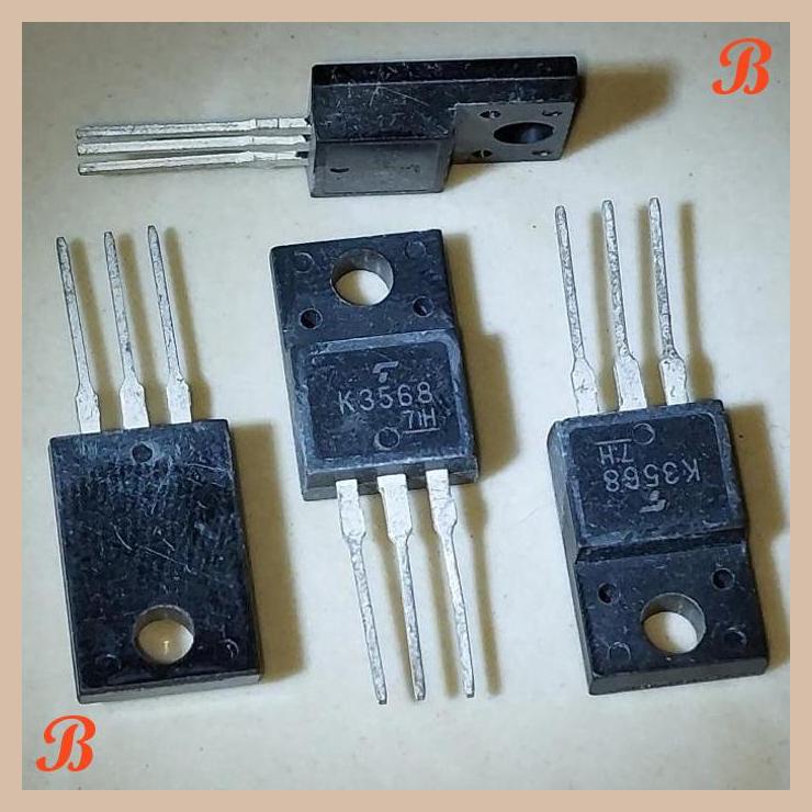 | ES | K3568 2SK3568 K 2SK 3568 12A 500V MOSFET N-CHANNEL TO-220F TOSHIBA FET