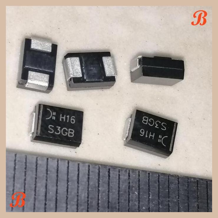 | ES | S3GB DIODE SMB DO-214AA 3A 400V S3GB-13-F DIODA SMD RECTIFIER S3 GB