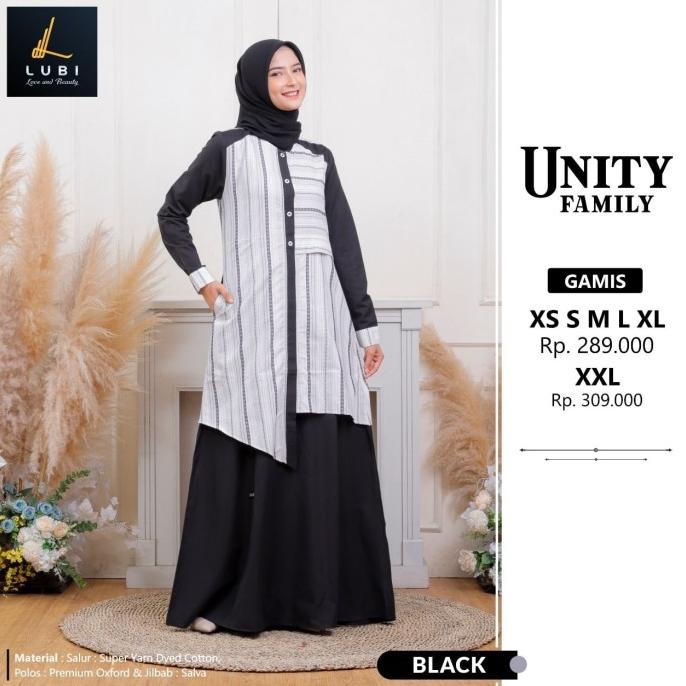 

Sarimbit Lubi Unity Family Black Stok Terbatas
