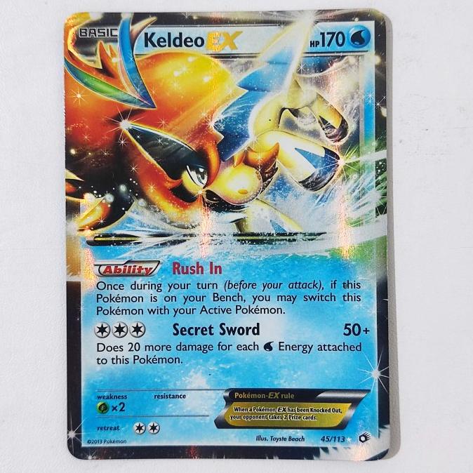 Keldeo EX 45/113 - BW11 Legendary Treasures Pokemon Card English TCG