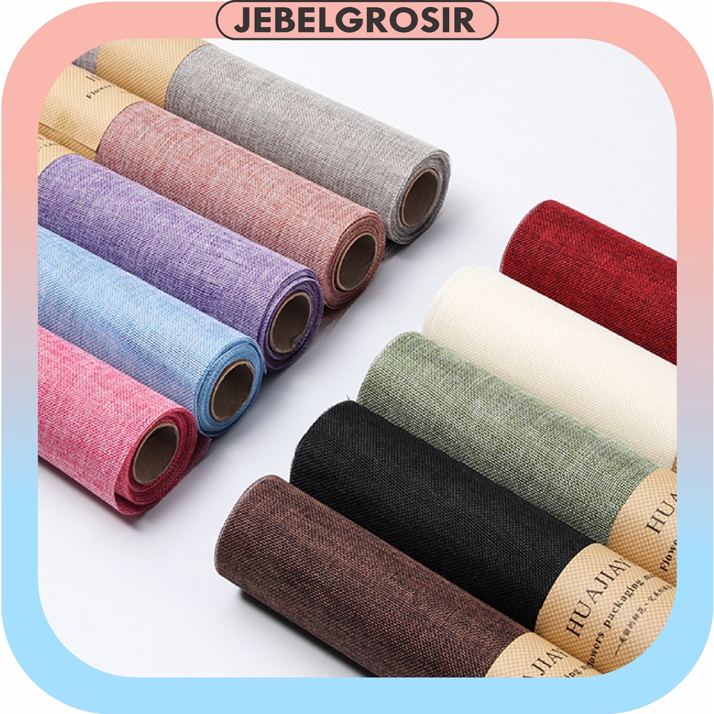 

Flower Wrapping R Jute Korea Karung Goni Mesh Roll Kertas Buket Bunga Flst Kb6277
