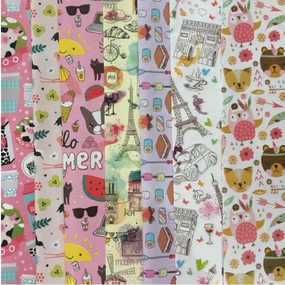 

Kertas Kado Merek Kiky Motif Fancy Lucu [50 Lembar]