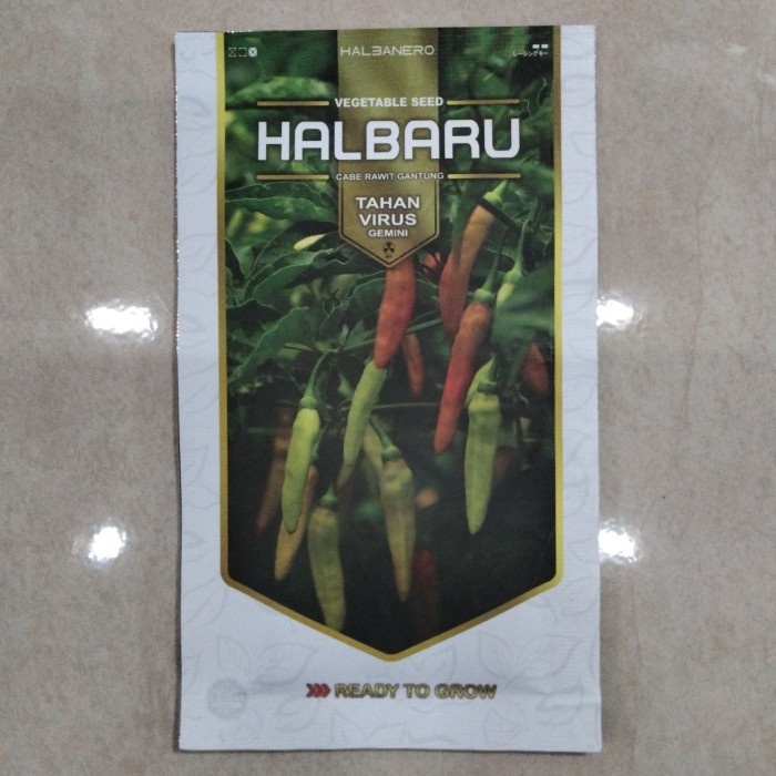 Bibit Cabe Rawit Halbaru 10 Gram - Benih Cabai Halbaru - Crm