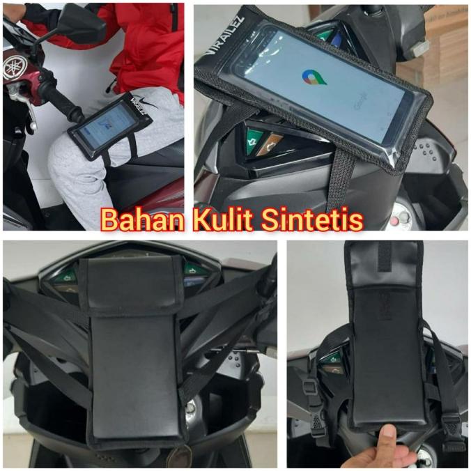 Holder Hp Sepeda Motor Cocok Buat Ojol - Tas Hp Motor