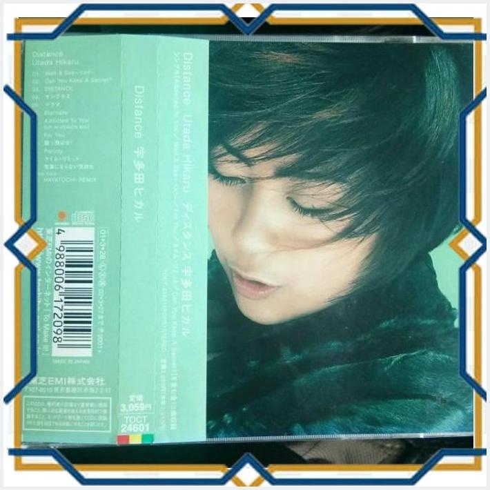 [amg] cd import - utada hikaru - distance - pop