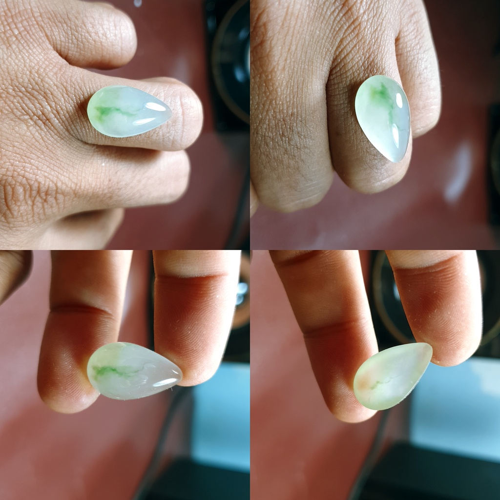 BATU CINCIN ICEJADE LUMUT TOTOL HIJAU SUPER BATU LUMUT ACEH NO114